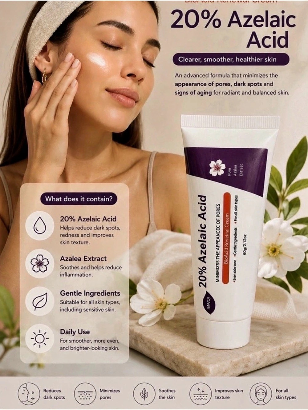 20% Azelaic Acid Acne Treatment